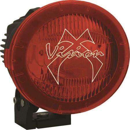 VISION X LIGHTING 9888477 6.7 in. Cannon Pcv Cover Red Euro PCV-6500REU